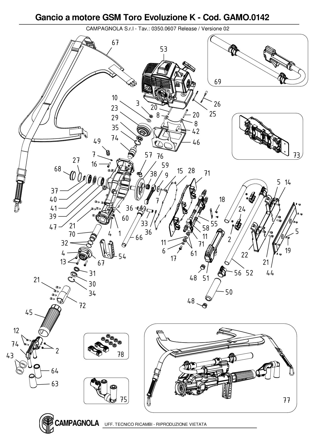 GAMO.0142_Gancio a motore GSM Toro Evoluzione K
